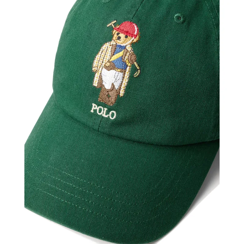 grune-verstellbare-curved-cap-classic-sport-twill-polo-bear-von-polo-ralph-lauren