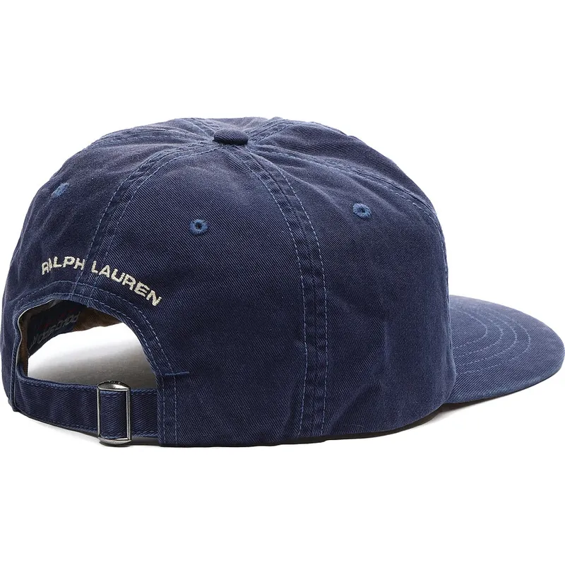 casquette-courbee-bleue-marine-ajustable-classic-sport-twill-woven-polo-ralph-lauren