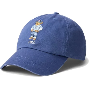 Șepci curbată bleumarin reglabilă Classic Sport Twill Bear de Polo Ralph Lauren