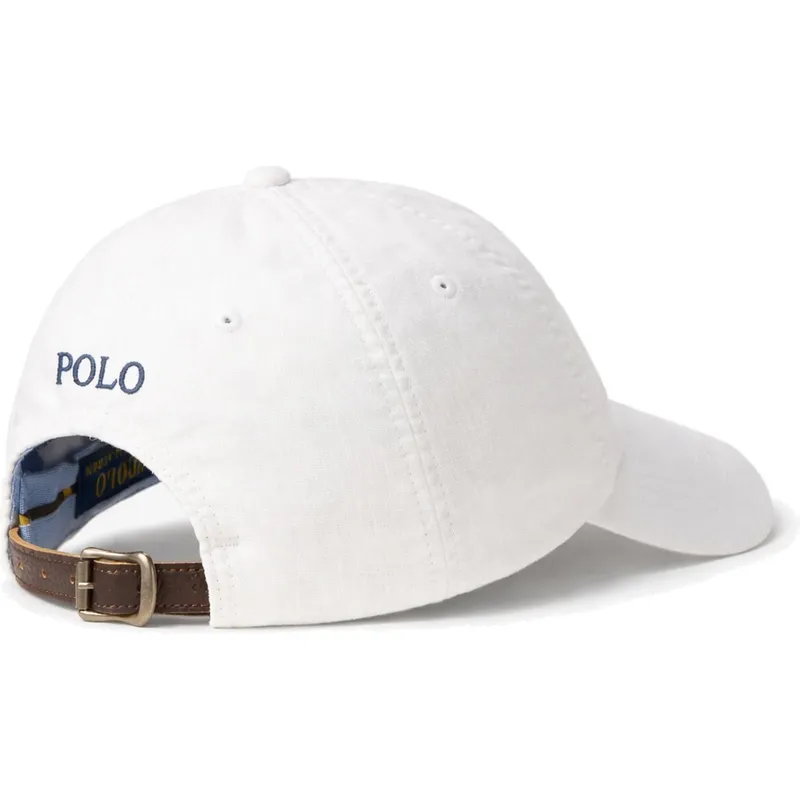 cap-curbata-white-adjustable-strap-de-polo-ralph-lauren cap-curbata-white-adjustable-strap-de-polo-ralph-lauren