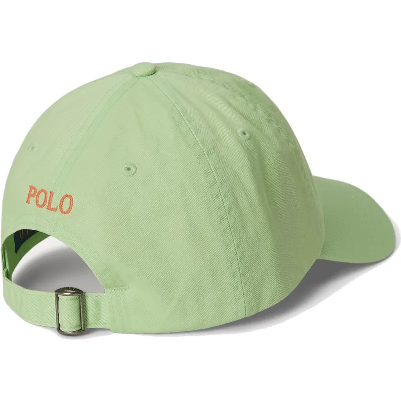 casquette-courbee-verte-ajustable-classic-sport-twill-polo-ralph-lauren