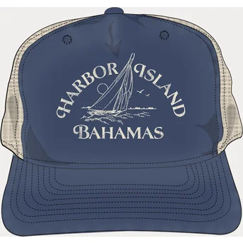 Cappellino trucker blu navy Vintage Woven Twill di Polo Ralph Lauren