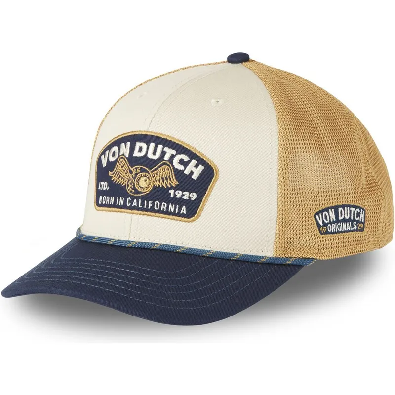 von-dutch-sem07-brown-and-navy-blue-cap