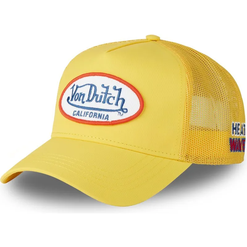 casquette-trucker-jaune-poly11-von-dutch