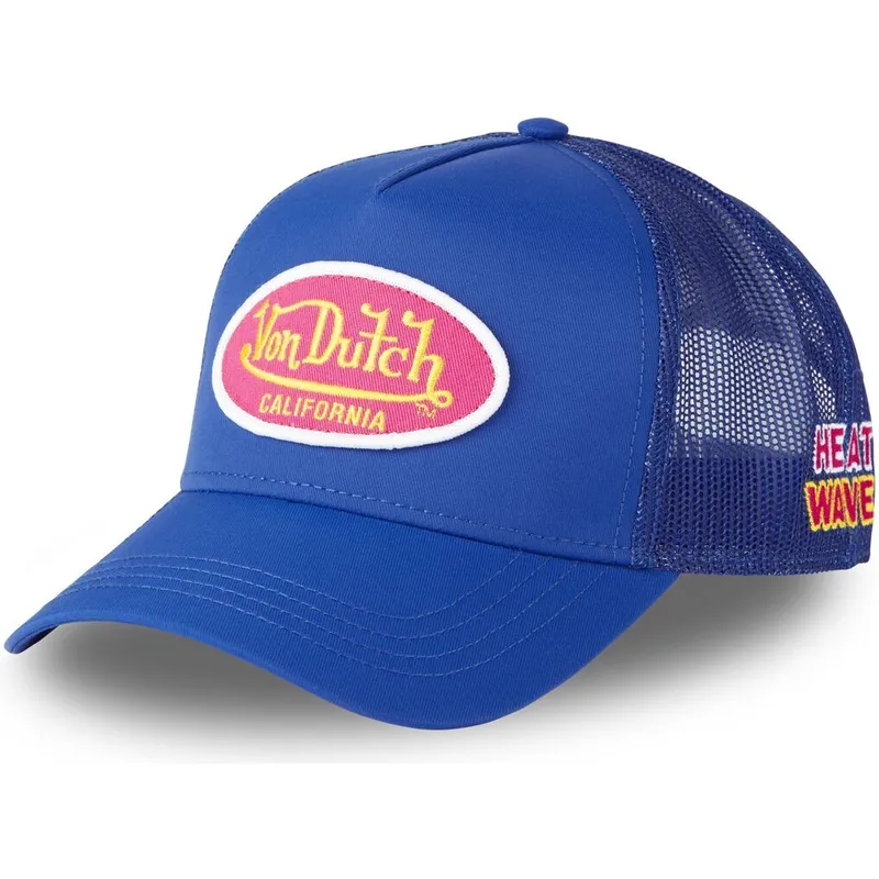 casquette-trucker-bleue-poly12-von-dutch