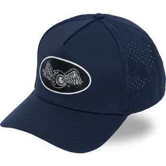 Casquette trucker bleue marine SPORT05 Von Dutch