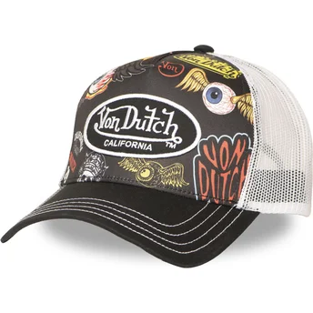 Șepci curbată negru snapback SUBL16 de Von Dutch