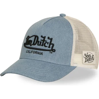 Cappellino trucker blu CB TEN di Von Dutch
