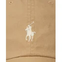 cappellino-curvo-marrone-regolabile-cotton-chino-classic-sport-di-polo-ralph-lauren