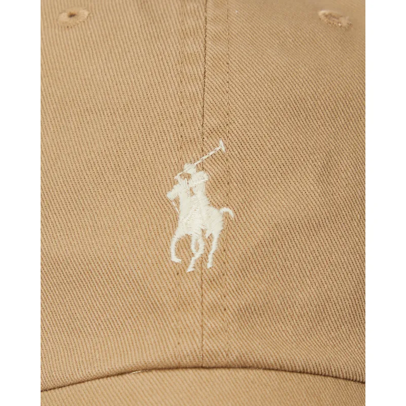 brazowa-regulowana-czapka-z-daszkiem-cotton-chino-classic-sport-polo-ralph-lauren