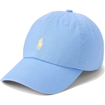 Șepci curbată albastru reglabilă Cotton Chino Classic Sport de Polo Ralph Lauren