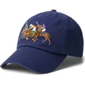 epci-curbata-bleumarin-reglabila-twill-triple-pony-de-polo-ralph-lauren