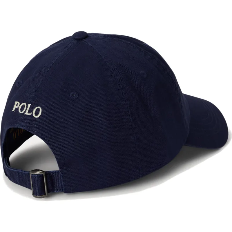 casquette-courbee-bleue-marine-ajustable-cotton-chino-classic-sport-polo-ralph-lauren