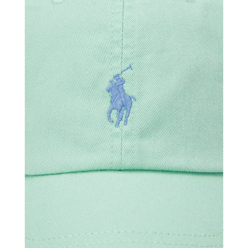 ljusgron-bojd-justerbar-keps-cotton-chino-classic-sport-fran-polo-ralph-lauren