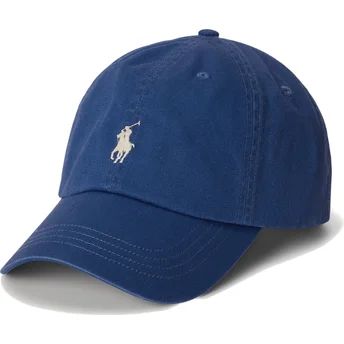 Șepci curbată bleumarin reglabilă Cotton Chino Classic Sport de Polo Ralph Lauren