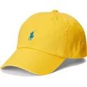 casquette-courbee-jaune-ajustable-cotton-chino-classic-sport-polo-ralph-lauren