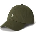 casquette-courbee-verte-ajustable-avec-logo-beige-cotton-chino-classic-sport-polo-ralph-lauren