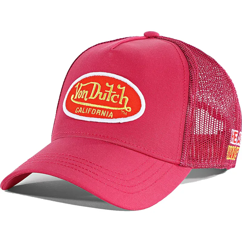 epci-curbata-roz-snapback-poly13-de-von-dutch