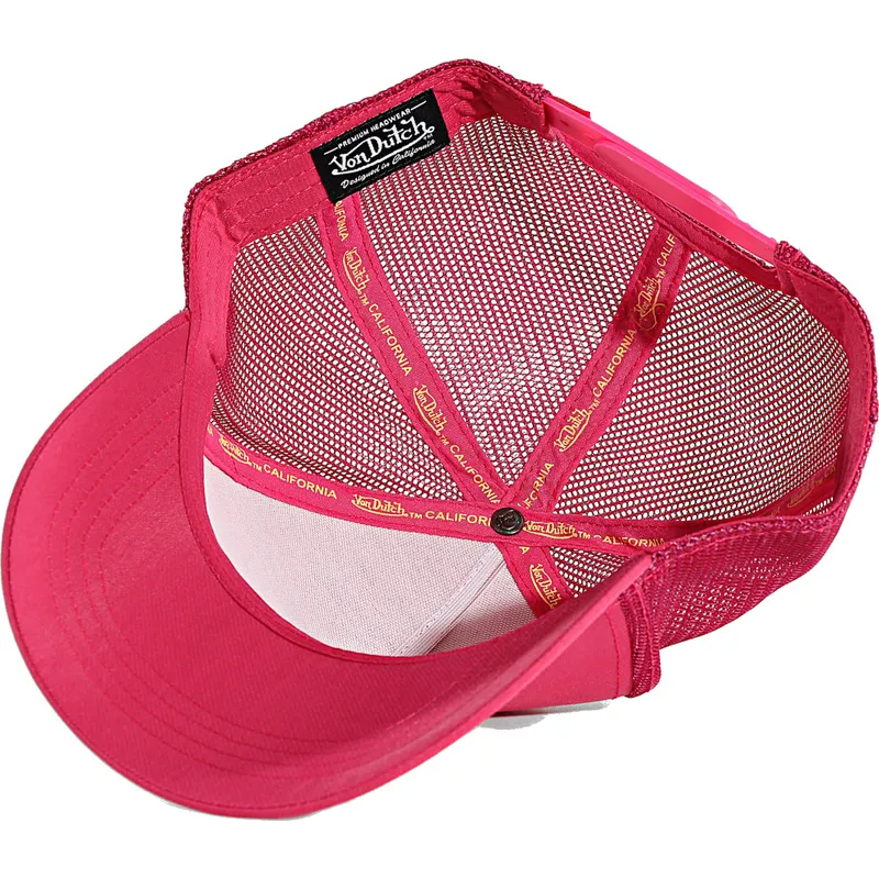 epci-curbata-roz-snapback-poly13-de-von-dutch