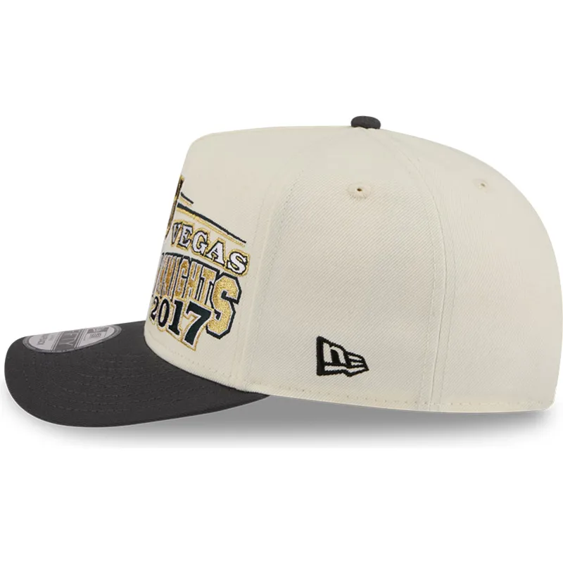 epci-curbata-bej-snapback-9fifty-a-frame-classic-de-vegas-golden-knights-nhl-de-new-era