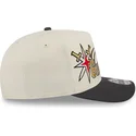 epci-curbata-bej-snapback-9fifty-a-frame-classic-de-vegas-golden-knights-nhl-de-new-era