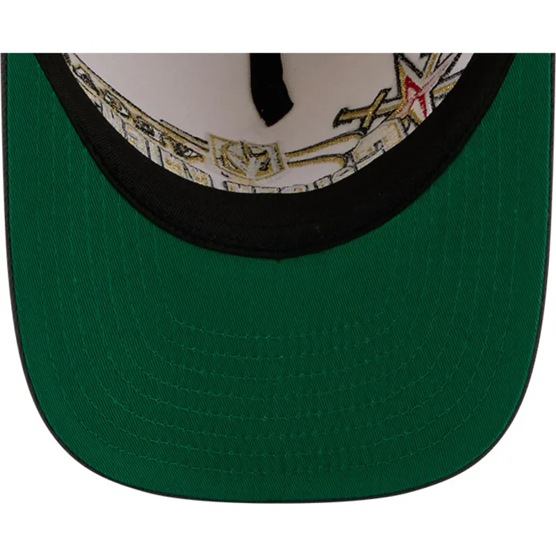 beige-och-svart-kurvad-keps-snapback-9fifty-a-frame-classic-vegas-golden-knights-nhl-fran-new-era