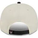 cappellino-curvo-beige-e-nero-snapback-9fifty-a-frame-classic-di-pittsburgh-pirates-mlb-di-new-era