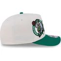 gorra-curva-beige-y-verde-snapback-9fifty-a-frame-classic-de-boston-celtics-nba-de-new-era