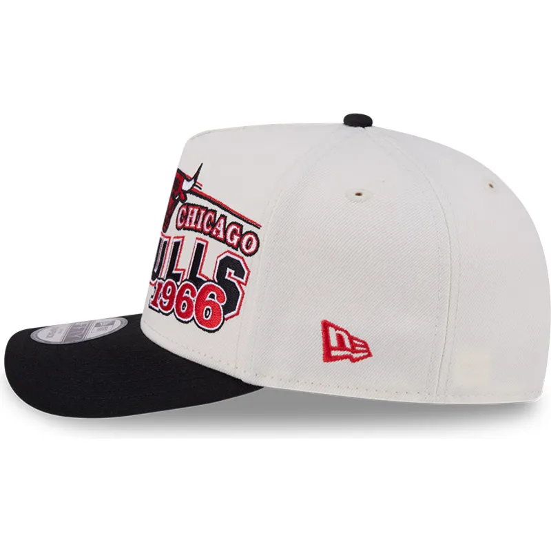 epci-curbata-bej-snapback-9fifty-a-frame-classic-de-chicago-bulls-nba-de-new-era