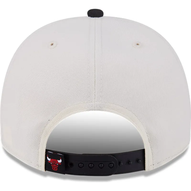 epci-curbata-bej-snapback-9fifty-a-frame-classic-de-chicago-bulls-nba-de-new-era