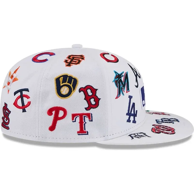 biala-dopasowana-czapka-z-daszkiem-59fifty-all-over-mlb-new-era