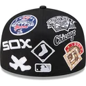 svart-platt-keps-justerad-59fifty-all-over-logos-fran-chicago-white-sox-mlb-av-new-era