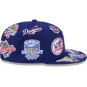cappello-piatto-blu-chiuso-59fifty-all-over-logos-dei-los-angeles-dodgers-mlb-di-new-era