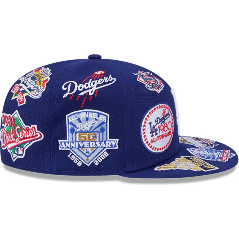 platt-bla-justerad-59fifty-all-over-logos-keps-fran-los-angeles-dodgers-mlb-av-new-era