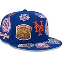 cappello-piatto-blu-chiuso-59fifty-all-over-dei-new-york-mets-mlb-di-new-era