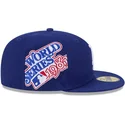 cappello-piatto-blu-chiuso-59fifty-hidden-hit-dei-los-angeles-dodgers-mlb-di-new-era