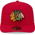 casquette-trucker-rouge-9seventy-stretch-snap-eg-chicago-blackhawks-nhl-new-era