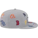 cap-plata-gray-snapback-9fifty-scattered-grapefruit-league-de-mlb-de-new-era