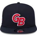 casquette-plate-bleue-marine-snapback-9fifty-a-frame-great-britain-2026-world-baseball-classic-new-era