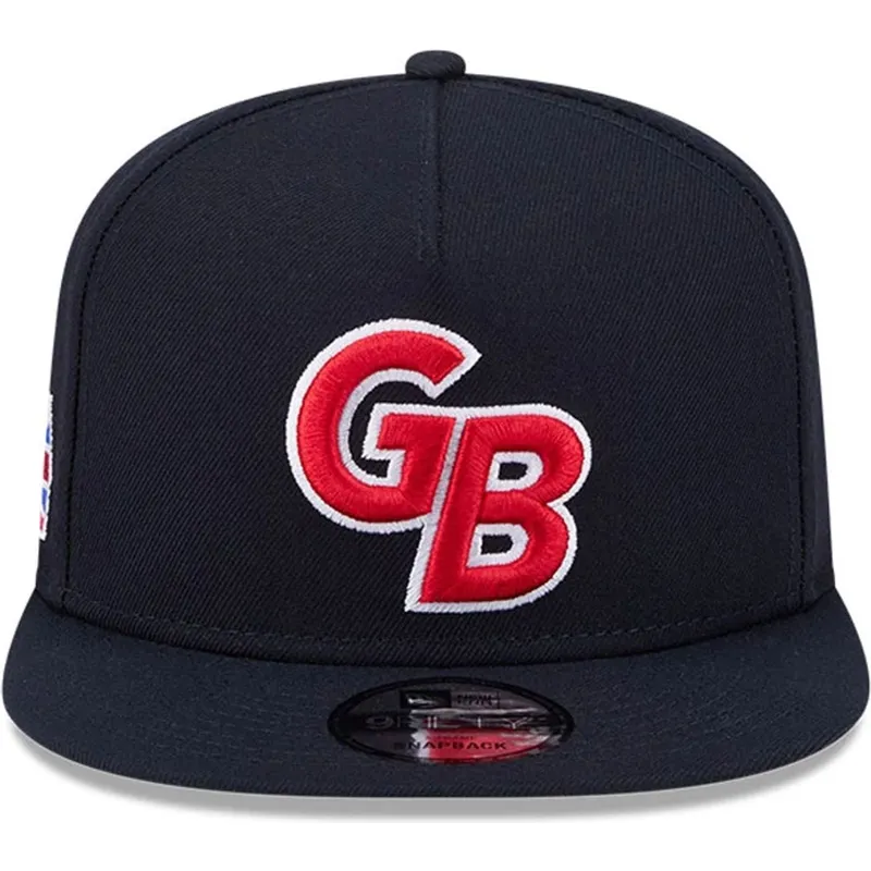 cappello-piatto-blu-marino-snapback-9fifty-a-frame-great-britain-2026-world-baseball-classic-di-new-era