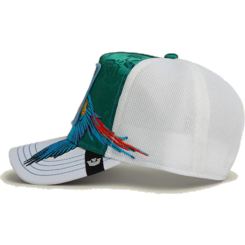 truckerkeps-gron-papegoja-guapo-honduras-macaw-the-farm-fran-goorin-bros