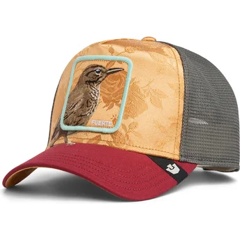 Gorra trucker multicolor pájaro Fuerte Costa Rica Thrush The Farm de Goorin Bros.