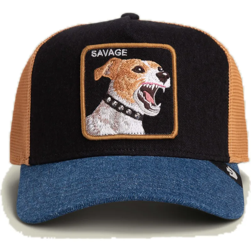 cappellino-trucker-multicolore-cane-savage-dawg-that-dawg-in-me-the-farm-di-goorin-bros