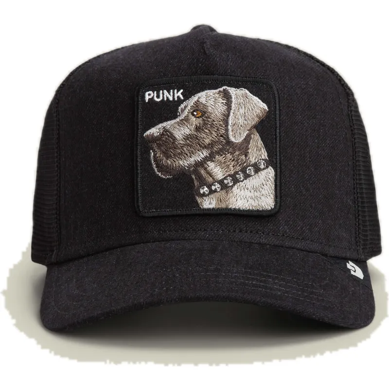 casquette-trucker-noire-chien-punk-dawg-that-dawg-in-me-the-farm-goorin-bros