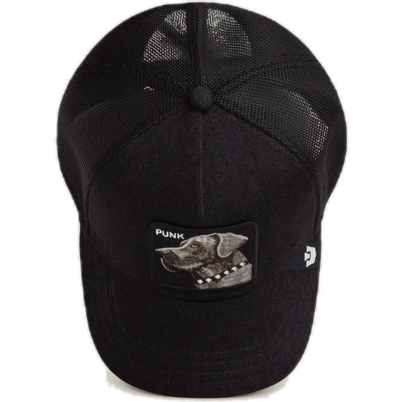 trucker-cap-schwarz-hund-punk-dawg-that-dawg-in-me-the-farm-von-goorin-bros