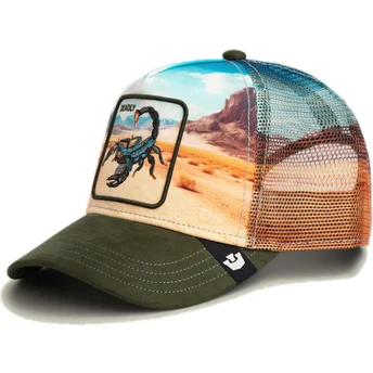 Șepci curbată camionagiu papagal snapback Deadly Scorpion In The Element The Farm de Goorin Bros.