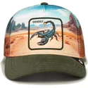 epci-curbata-papagal-snapback-deadly-scorpion-in-the-element-the-farm-de-goorin-bros