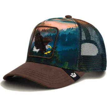 Șepci curbată papagal snapback Freedom Eagle In The Element The Farm de Goorin Bros.