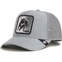 goorin-bros-bull-raging-silver-bull-metallic-the-farm-grey-trucker-hat