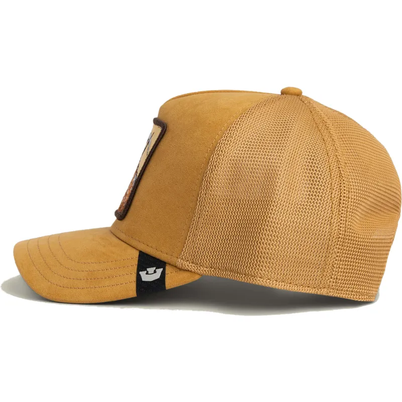 epci-curbata-maro-snapback-golden-goat-metallic-the-farm-de-goorin-bros